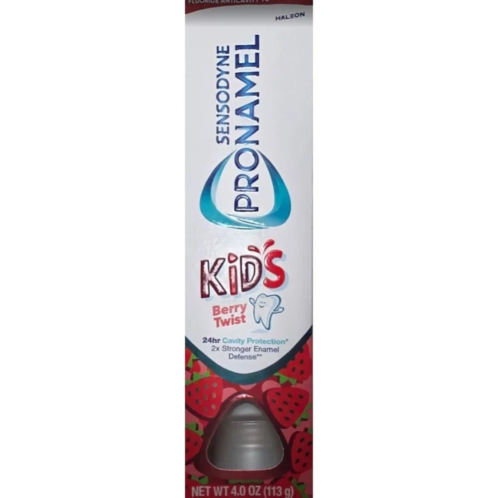 Sensodyne Pronamel Kid's Fluoride Toothpaste, Berry Twist, 4 OZ NEW NIB